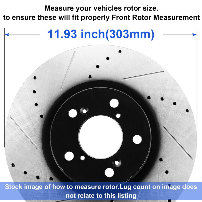 For CHEVROLET EQUINOX Rear Disc Brake Rotors 2010 2011 2012 2013 2014 2015-2017 gallery