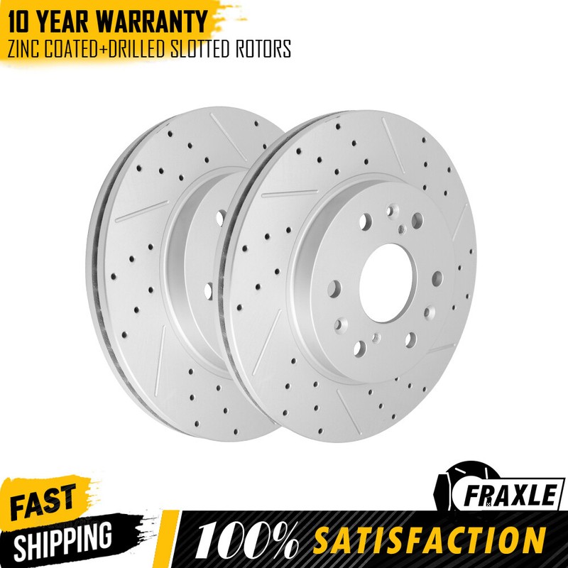 Front Brake Rotor For Chevy Suburban Silverado 1500 Tahoe Express 1500 2009-2020