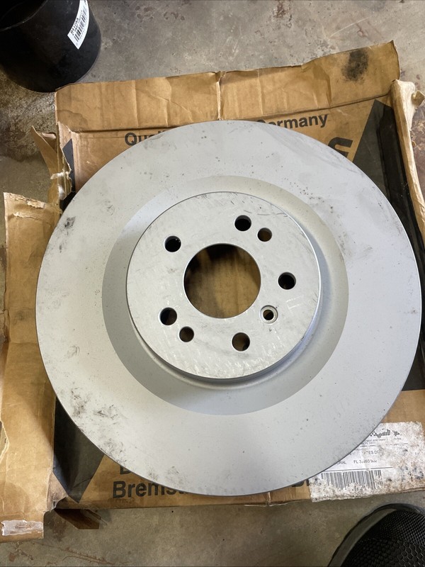 2 Two 400.3649.20 Disc Brake Rotors Rotor Front Axle MERCEDES-BENZ