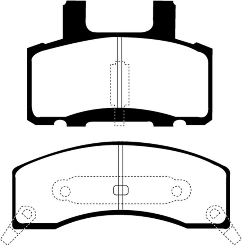 EBC Greenstuff For 90-93 Chevrolet C20 Front Brake Pads – Fits GMC V2500 & C3500