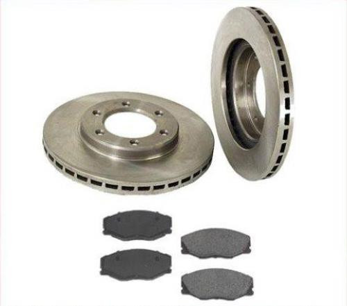 For 1993-1998 Toyota T100 Rear Wheel Drive 1/2 Tn Front Brake Rotors & Pads