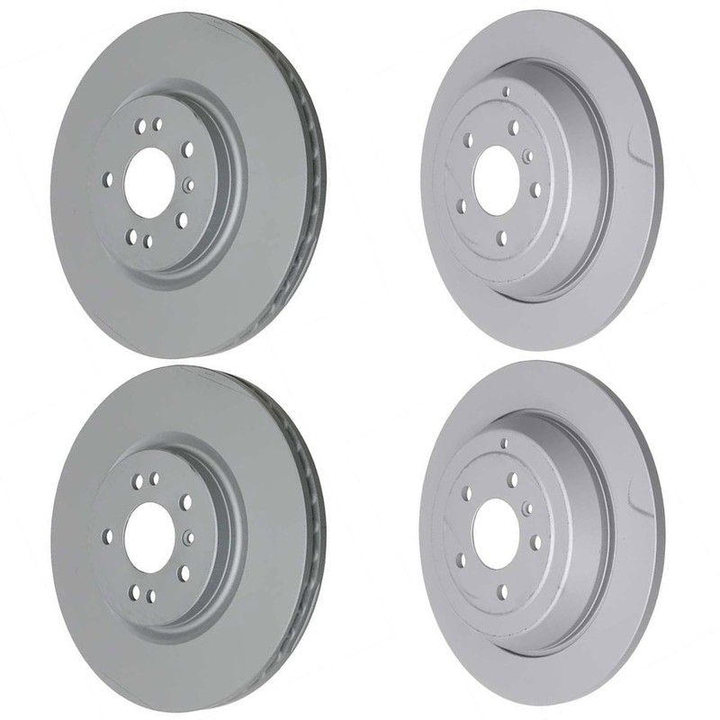 SET-452400364820-B Zimmermann Brake Discs 4-Wheel Set Front & Rear AWD RWD