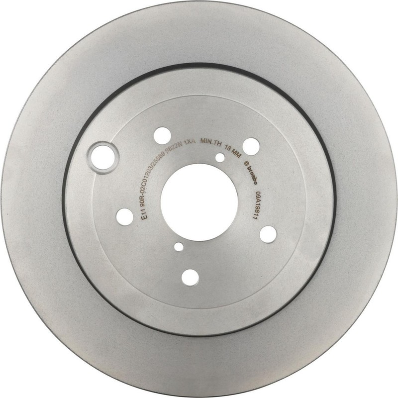Disc Brake Rotor Rear 09.A198.11-AG Fits 2014 Subaru WRX