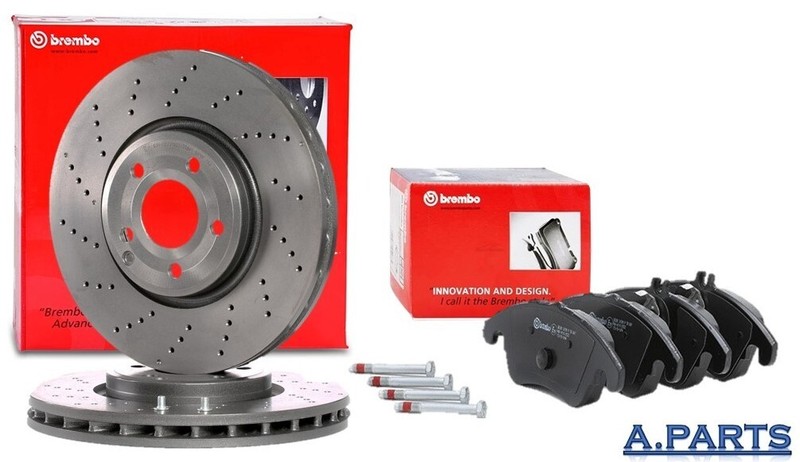 Brembo Brake Set Complete 322mm Front Axle Mercedes CLS Shooting C218 X218