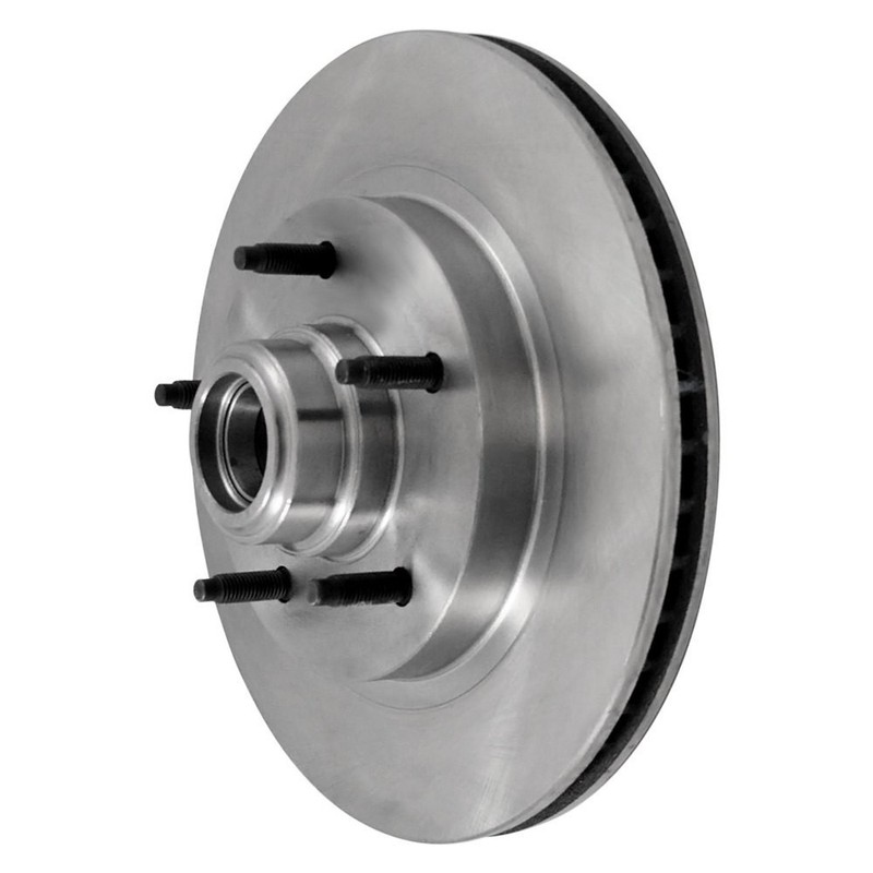 For Ford F-150 97-00 DuraGo Plain Vented Front Brake Rotor & Hub Assembly