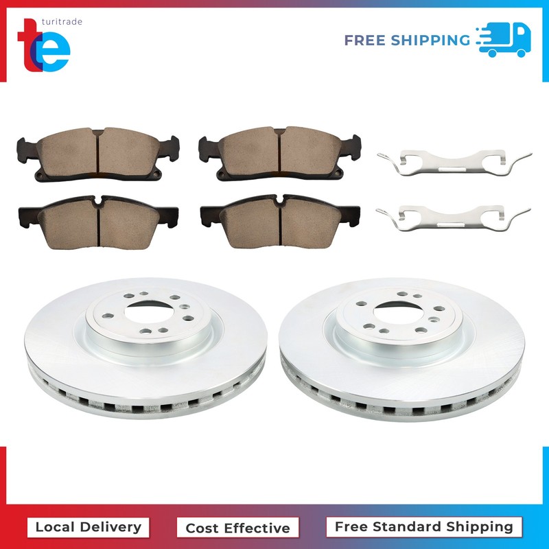 For Benz W166 ML250 ML350 GLE350 6x Front Disc Brake Rotors & Ceramic Brake Pads gallery