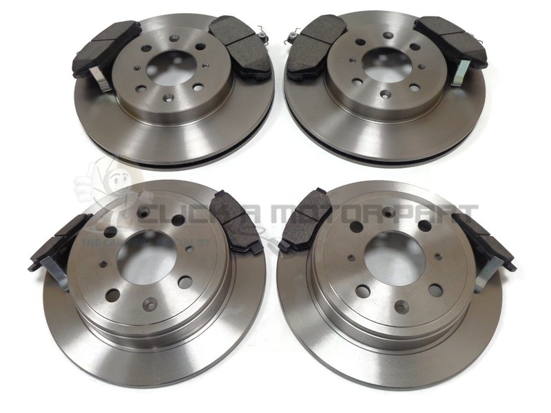 MG ZS 1.6 1.8 2.0 & MG ZR 1.8 FRONT & REAR BRAKE DISCS AND PADS SET NEW