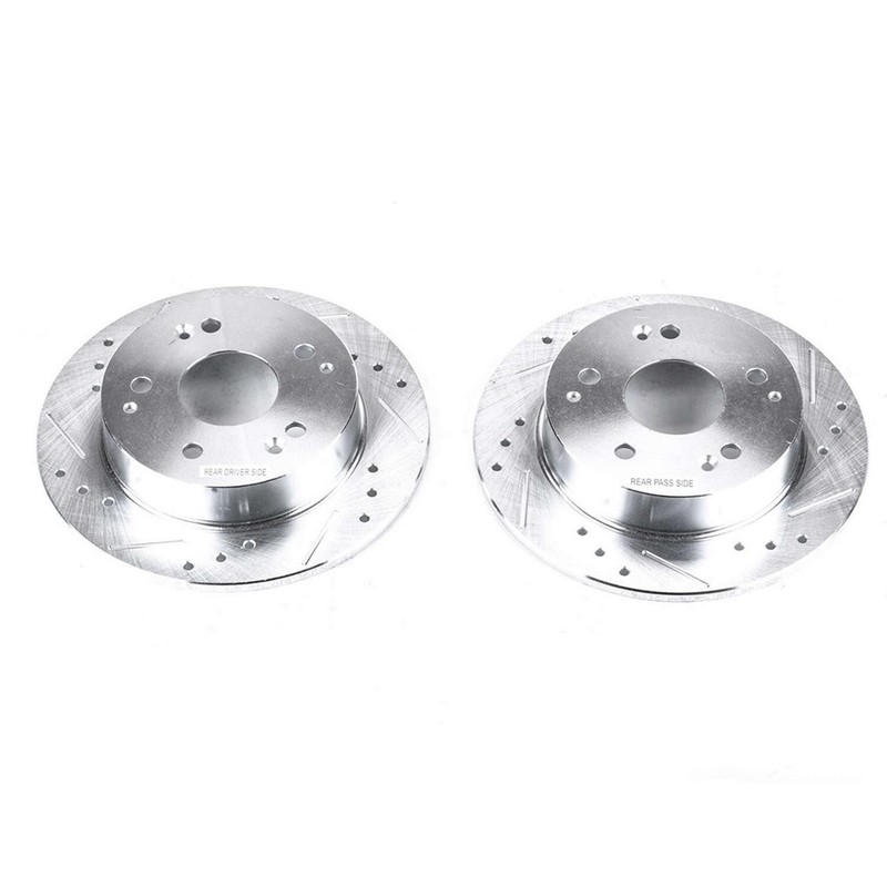 PowerStop Disc Brake Rotor Set – Fits Acura Integra 1997-1998, Acura Integra 200