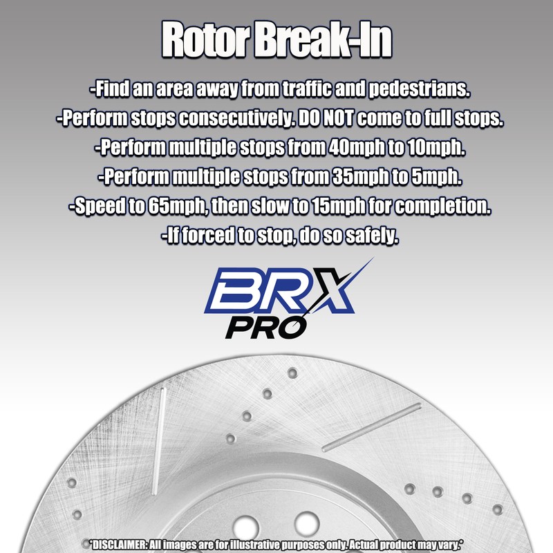 Front Brake Rotors for Chrysler 300M 1999-2004 gallery