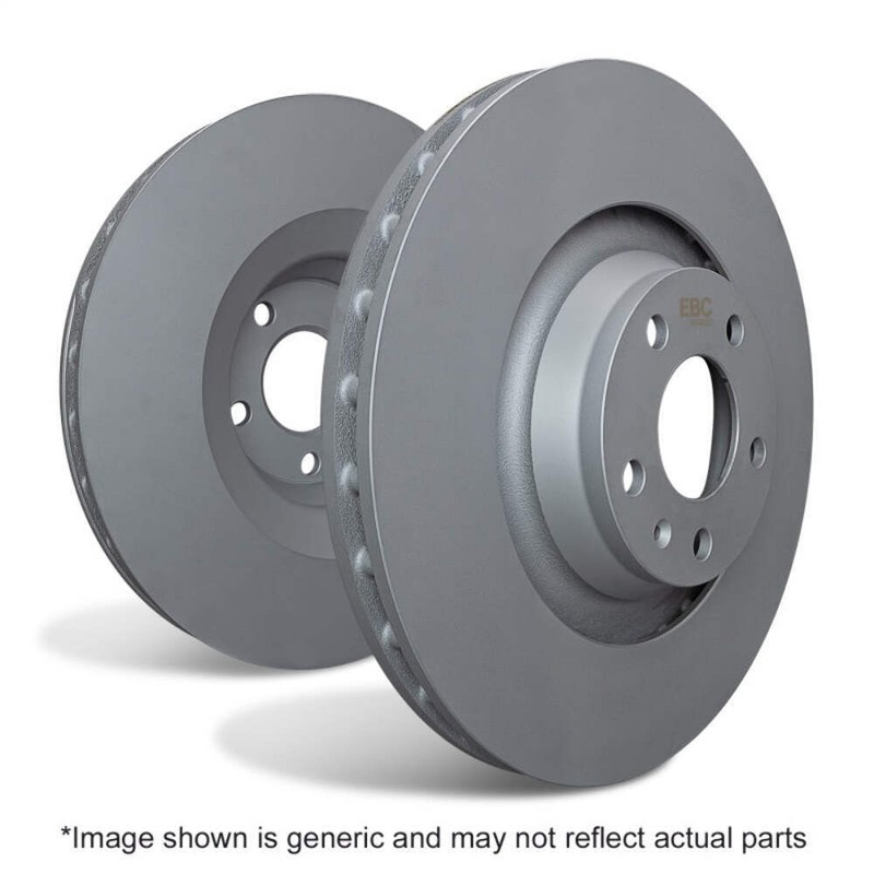 EBC Fits 10-11 Fiat 500 1.4 (Bosch Calipers) Premium Rear Rotors