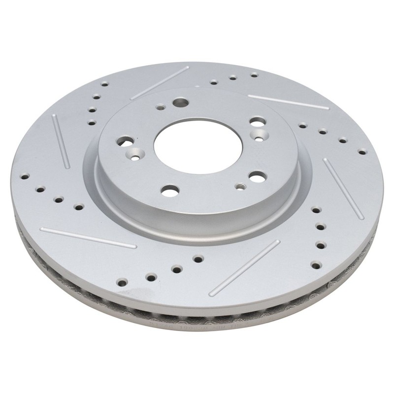 TRQ Performance Brake Rotor & Metallic Pad Front & Rear Kit w/Chemicals gallery