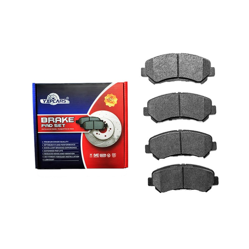Front Drilled Disc Rotors Ceramic Brake Pads For 2008 - 2013 Nissan Rogue gallery