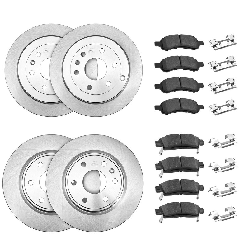 Front Rotors & Brake pads for 2008- 2020 Cadillac Escalade/ESV/EXT/XTS