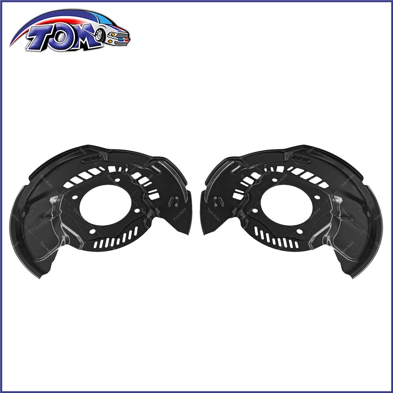 2Pcs Front Brake Dust Shield Cover R&L Set for Toyota Sequoia 08-22 Tundra 07-21