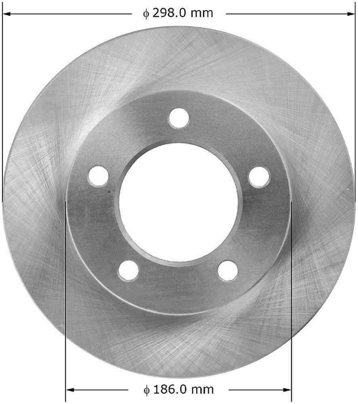 Disc Brake Rotor fits 1976-1993 Ford F-150 Bronco BENDIX
