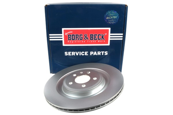 2x Brake Discs Pair Vented Rear 356mm BBD6085S Borg & Beck Set 4H0615601F New gallery