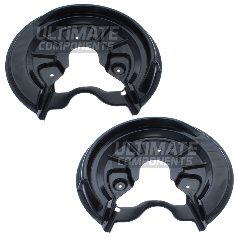Brake Disc Dust Shields VW Golf Mk5 1K5 2006-2010 Rear Drivers & Passengers Side