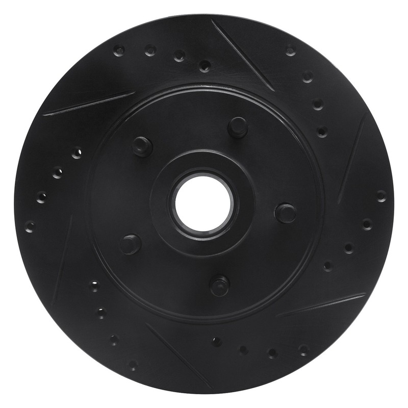 For Lincoln Continental 87 Brake Rotor DFC Premium Drilled & Slotted Front