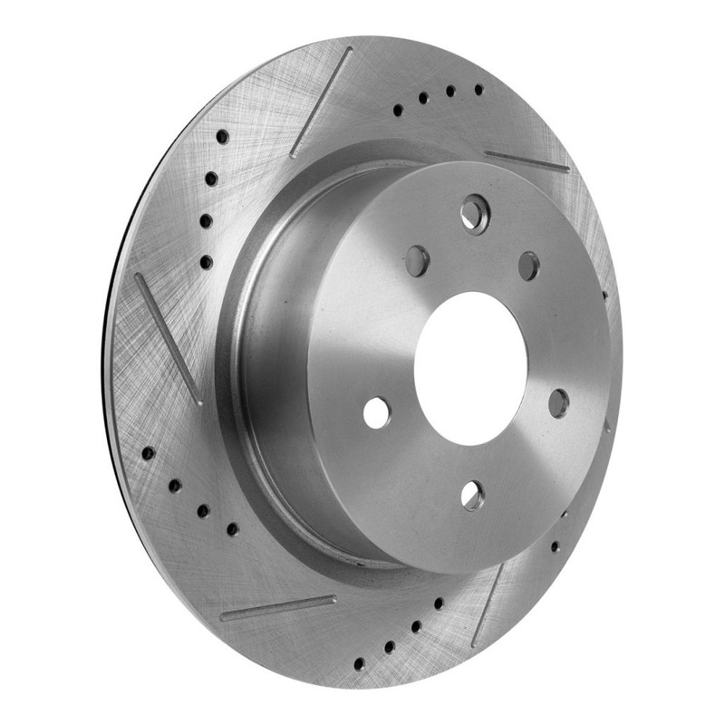 For Infiniti EX35 2008-2012 Brake Discs Rear | Natural 2-Wheel Set 5 Pieces Lugs gallery