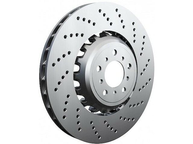 Front Left Zimmermann Brake Rotor fits BMW M6 2006-2010 RWD 49VFNJ