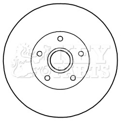 2x Brake Discs Pair Solid fits RENAULT FLUENCE L3 Rear 2012 on 5AM400 260mm Set gallery
