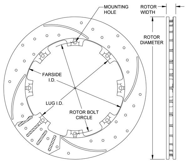 Wilwood Brakes Disc Brake Rotor gallery