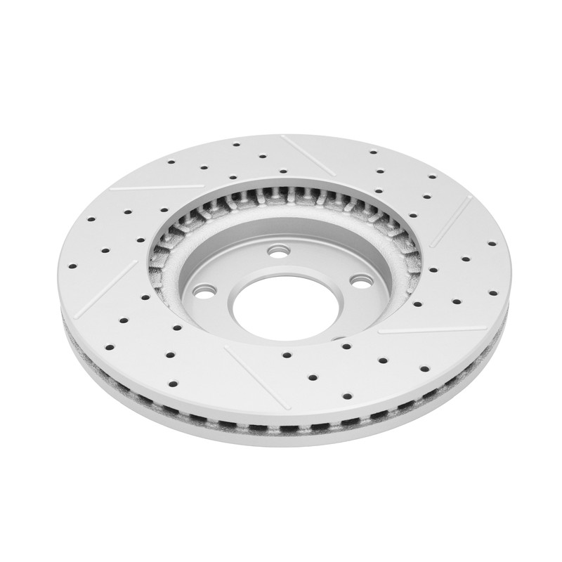 Front & Rear Drilled Disc Rotors + Ceramic Brake Pads for Ford Edge Lincoln MKX gallery