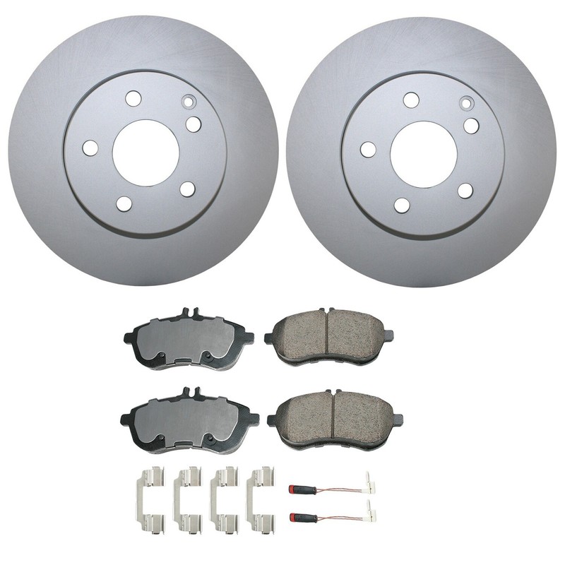 Front Brake Kit 295mm Disc Rotors and Akebono Ceramic Pads For MB W204 C204 R172 gallery