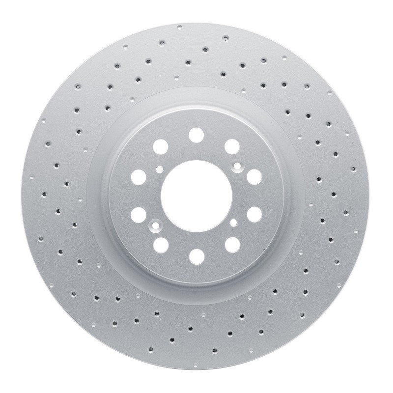 DFC Front Drilled Brake Rotor 920-59065 - 2017-2021, 2023-2025 Fits Honda Civic