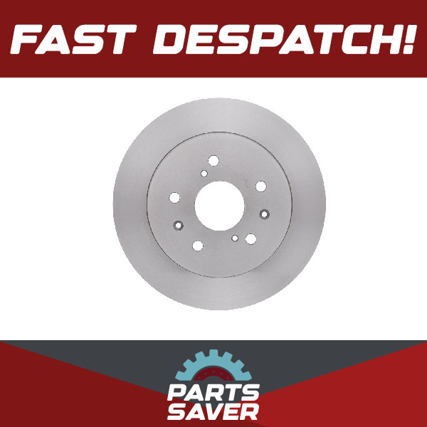 2x Brake Discs Pair Solid fits SUZUKI SX4 1.6 Rear 07 to 15 M16A 278.2mm Set New