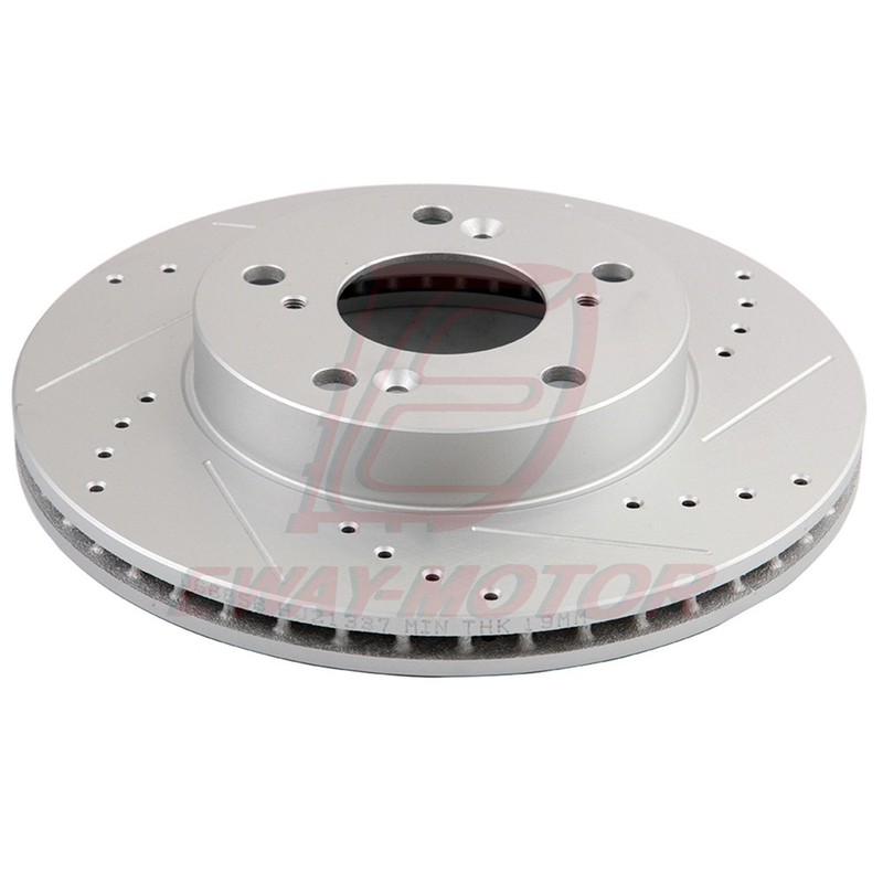 For Honda Civic DX EX EX-L HF Hybrid LX Front Ceramic Brake Rotors And Pads gallery