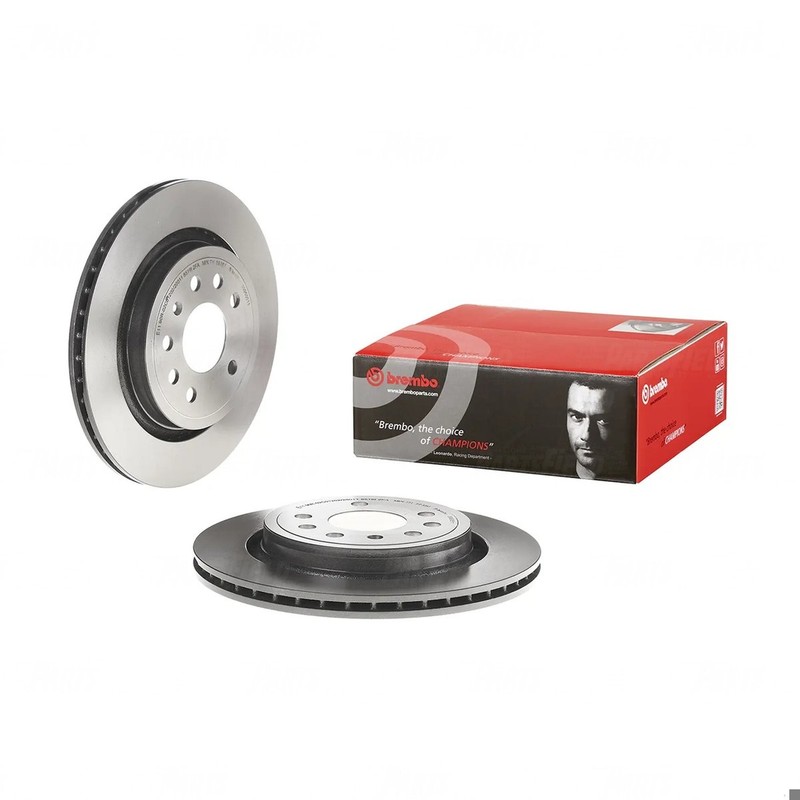 Full Set Brembo UV Coated Disc Rotors+NAO Brake Pads for Saab 9-3 D75 D79 02-12 gallery