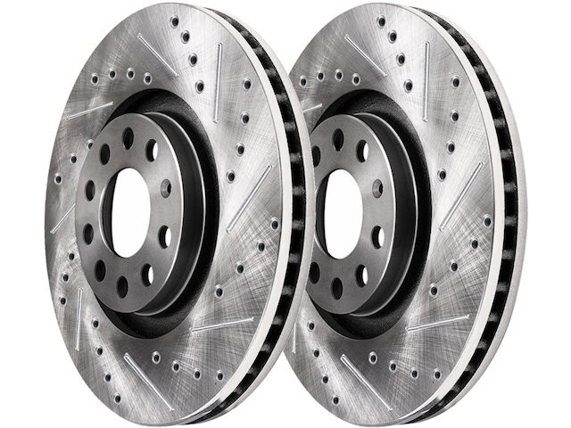 Front Brake Rotor Set For 2011-2015 VW Jetta Naturally Aspirated 2012 SS362WN