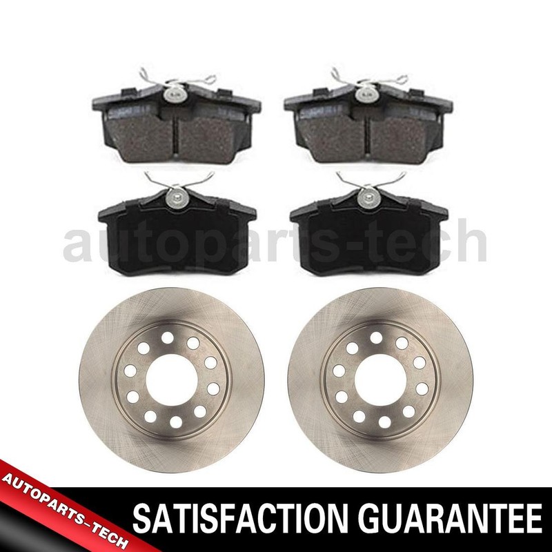 Brake Pad Brake Rotor Fits Audi A4 1.8L 3.0L 2.0L 3.2L 2.8L Audi A4 Quattro 1.8L