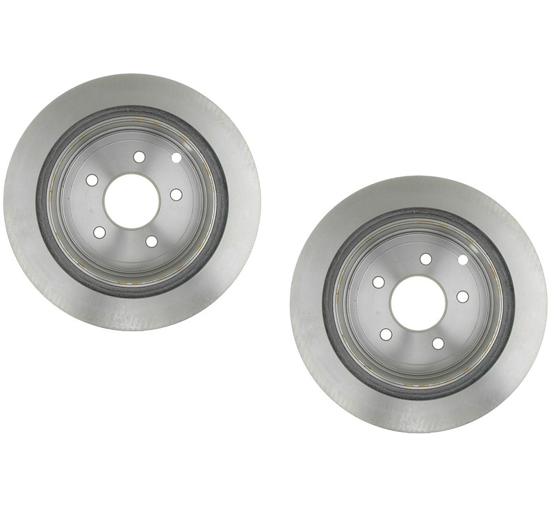 Pair Set 2 Rear Disc Brake Rotors Dia 307.5 mm AcDelco For Infiniti Q70 M56 M37