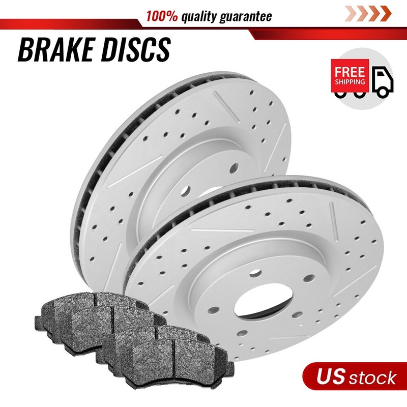 Front Brake Rotors + Pads for 2014-2015 Rogue Select 2.5L 2008-2013 Nissan Rogue