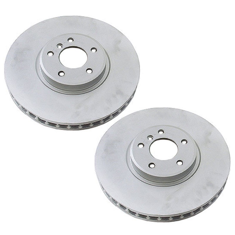 For BMW E53 X5 4.6is 4.8is Set of Front Left & Right Brake Disc Rotors Brembo