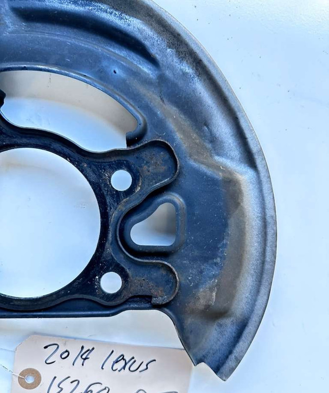 2014-2020 Lexus IS250 Driver Front Brake Dust Cover OEM gallery