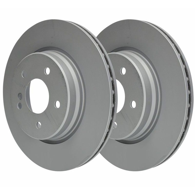 Premium Ate Coated Rear Brake Disc 1998-10 Mercedes C CLK E SLK 210 423 08 12