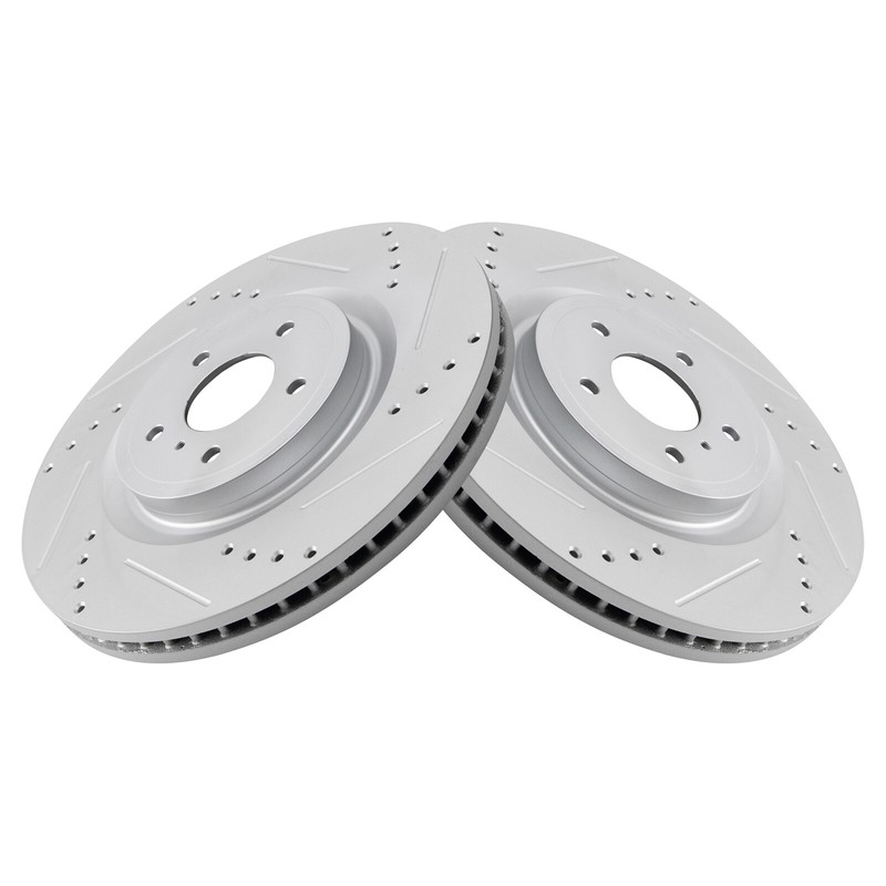 Front Disc Brake Rotor Set for Nissan 370Z Infiniti Q50 Q70 QX70 Q60 FX50 G37