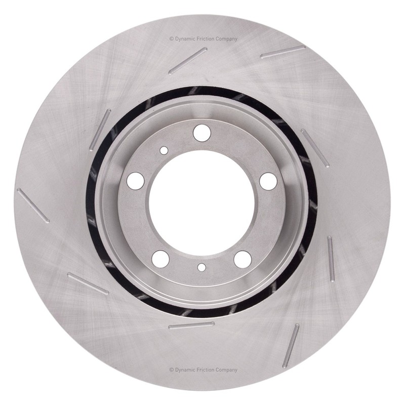 For Porsche Panamera 10-20 DFC Premium Slotted Rear Passenger Side Brake Rotor gallery