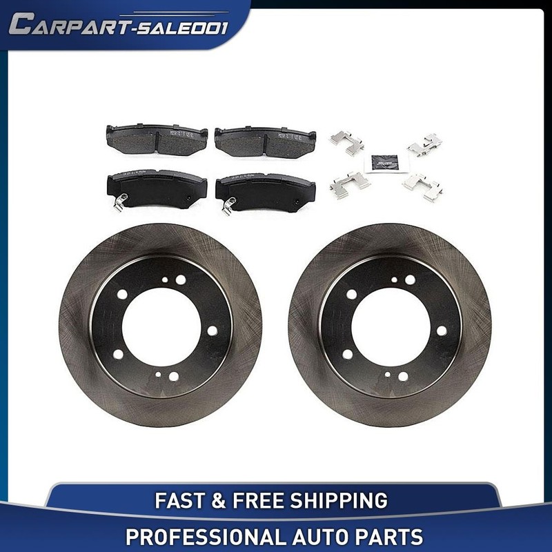 Front Disc Brake Rotors and Brake Pads Kit for 1998 Chevrolet Tracker