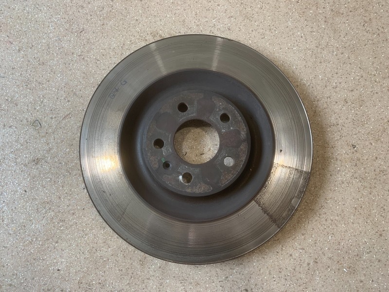 Brake disc Audi Q7 4M rear Ø 350×28 mm rear brake disc 4M0615601J
