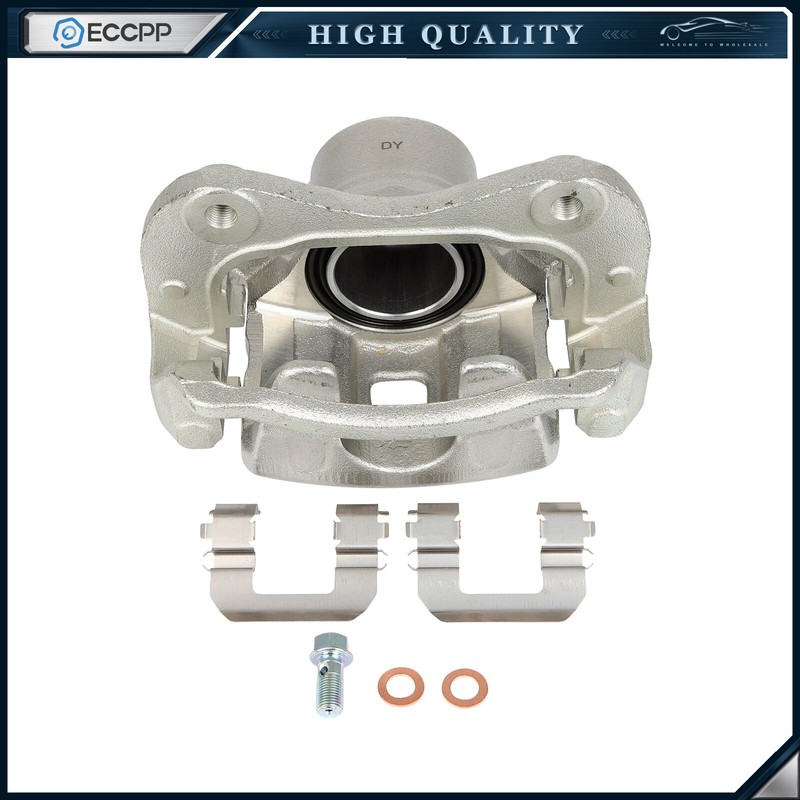 Front Left Right Brake Calipers w/ Bracket Pair For Hyundai Tucson 2005-2009 gallery
