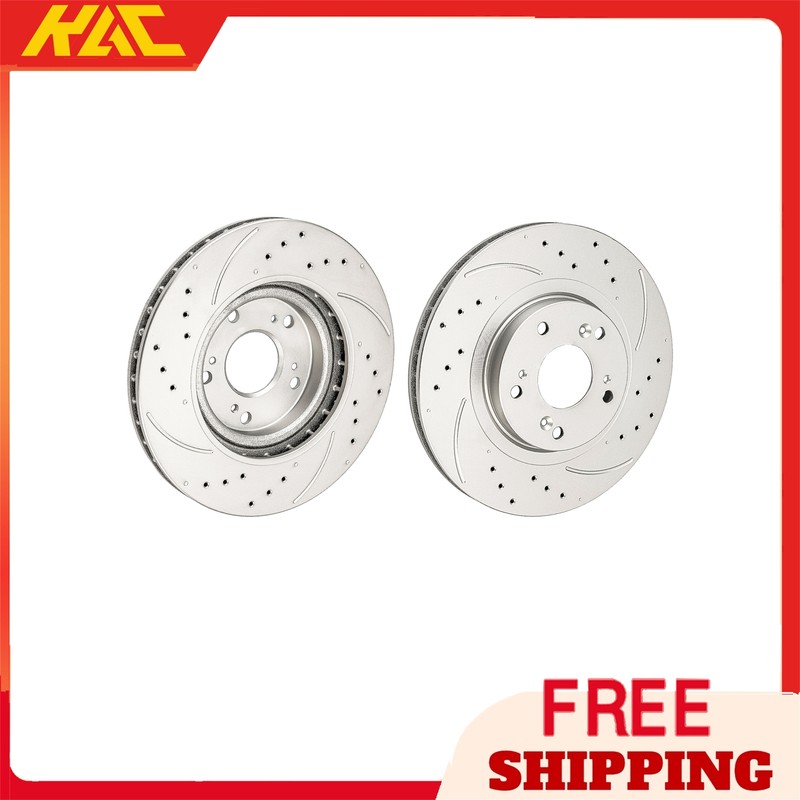 Front Brake Rotors 31347 For 2002-2006 Acura RSX 2002 2003 2004 2005 2006