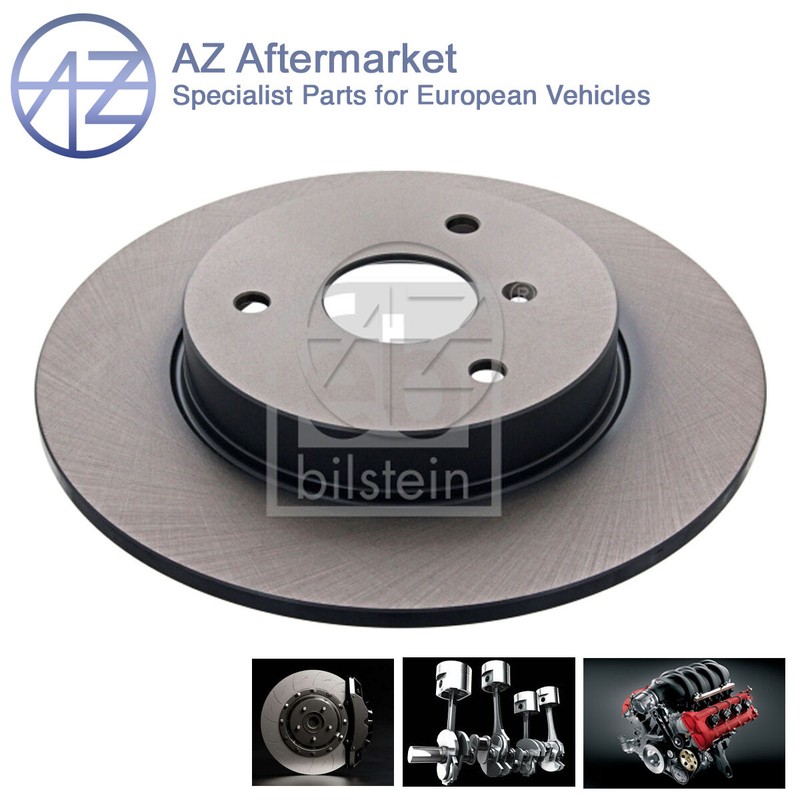 Fits Smart Fortwo 2004- City-Coupe 1998-2004 AZ Front Brake Discs A0004341V001