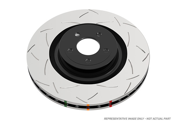 DBA for 05-12 Corvette C6 w/Z51 pkg Front Slotted 4000 Series Rotor