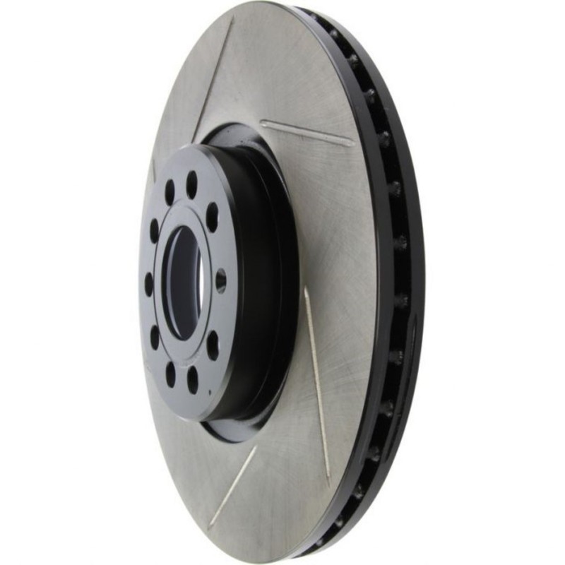 StopTech For Volkswagen Beetle 2012-2017 Brake Rotors Slotted – Passenger Side