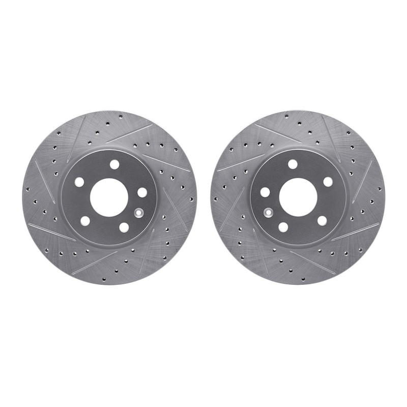 WGPN1-45000 R1 Concepts 2-Wheel Set Brake Discs Front for Chevy Corvette Impala