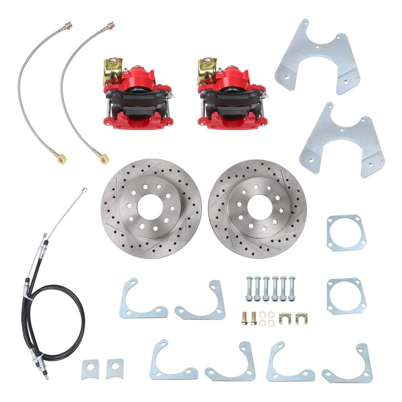 For Chevelle El Camino, Cutlass For Chevy 10 12 Bolt Rear End Disc Brake Kit gallery